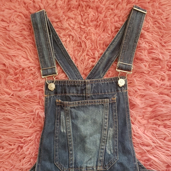 H&M short blue dangri Jean's - Picture 4 of 7